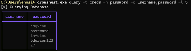 Simple Query Alt text