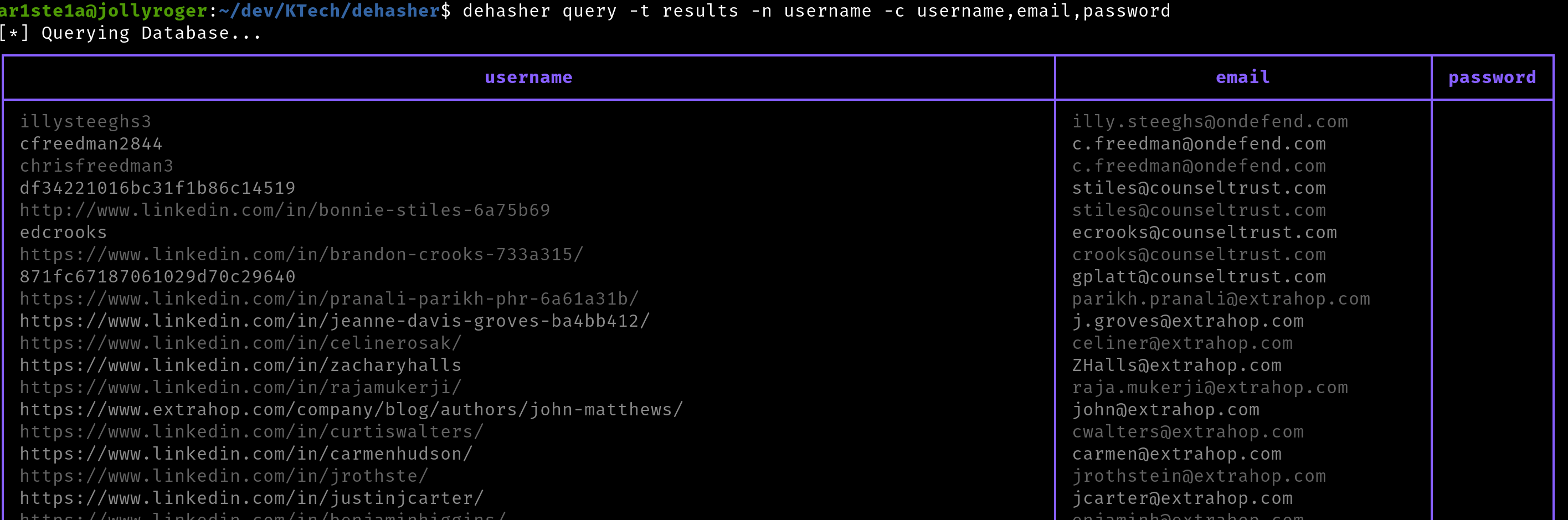 Simple Query Alt text